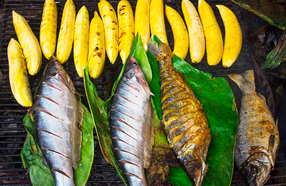 Plato tradicional de la selva